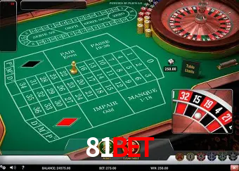 Blackjack Table 81bet